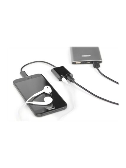 Digitus | USB Type-C adapter/Converter, Type-C to USB Type-C with 3.5mm stereo | AK-300400-002-S 5 Digitus | USB Type-C adapter/Converter, Type-C to USB Type-C with 3.5mm stereo | AK-300400-002-S 5