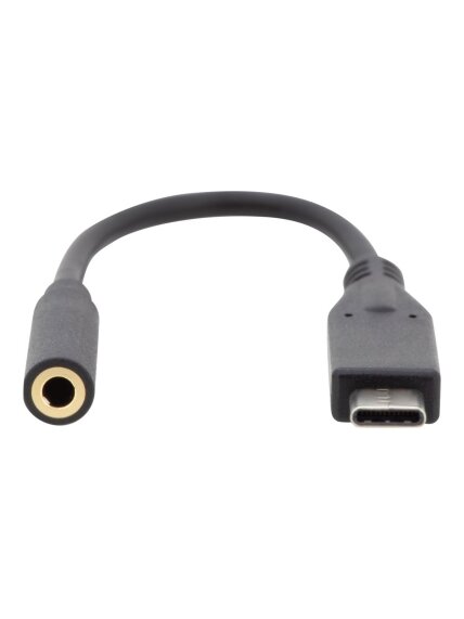 Digitus | USB Type-C Audio adapter cable, Type-C - 3.5mm M/F, 0.2m, Audio input/output, Version 3.1 | AK-300321-002-S | Type-C | 3.5mm 1