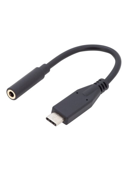 Digitus | USB Type-C Audio adapter cable, Type-C - 3.5mm M/F, 0.2m, Audio input/output, Version 3.1 | AK-300321-002-S | Type-C | 3.5mm