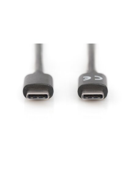 Digitus | USB Type-C Connection Cable | AK-300138-010-S | USB-C to USB-C USB Male 2.0 (Type C) | USB Male 2.0 (Type C) 2 Digitus | USB Type-C Connection Cable | AK-300138-010-S | USB-C to USB-C USB Male 2.0 (Type C) | USB Male 2.0 (Type C) 2