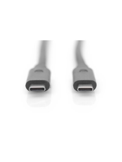 Digitus | USB Type-C Connection Cable | AK-300139-010-S | USB-C to USB-C USB Male 3.1 Gen 2 (Type C) | USB Male 3.1 Gen 2 (Type C) 1 Digitus | USB Type-C Connection Cable | AK-300139-010-S | USB-C to USB-C USB Male 3.1 Gen 2 (Type C) | USB Male 3.1 Gen 2 (Type C) 1