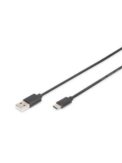 Digitus | USB Type-C connection cable, type USB-A - USB-C | AK-300154-010-S