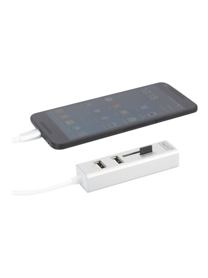 Digitus USB Type-C OTG 3-Port HUB and Card Reader | DA-70243 1