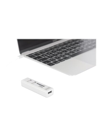 Digitus USB Type-C OTG 3-Port HUB and Card Reader | DA-70243 2