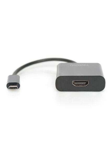 Digitus | USB Type-C to HDMI Adapter | DA-70852 | Black | USB Type-C | 0.15 m 1 Digitus | USB Type-C to HDMI Adapter | DA-70852 | Black | USB Type-C | 0.15 m 1