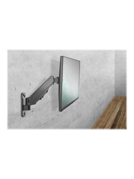 Digitus Wall mount | DA-90396 | Adjustable Height, Rotate, Tilt | 17-32 " | Maximum weight (capacity) 8 kg | Black 3 Digitus Wall mount | DA-90396 | Adjustable Height, Rotate, Tilt | 17-32 " | Maximum weight (capacity) 8 kg | Black 3