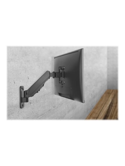 Digitus Wall mount | DA-90396 | Adjustable Height, Rotate, Tilt | 17-32 " | Maximum weight (capacity) 8 kg | Black 4 Digitus Wall mount | DA-90396 | Adjustable Height, Rotate, Tilt | 17-32 " | Maximum weight (capacity) 8 kg | Black 4