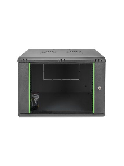 Digitus Wall Mounting Cabinet | DN-19 09-U-EC-SW | Black 6 Digitus Wall Mounting Cabinet | DN-19 09-U-EC-SW | Black 6