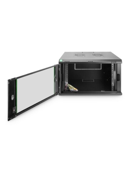 Digitus Wall Mounting Cabinets Dynamic Basic Series | DN-19 07-U-EC-SW | 38.9 x 60 x 45 cm | Black 3 Digitus Wall Mounting Cabinets Dynamic Basic Series | DN-19 07-U-EC-SW | 38.9 x 60 x 45 cm | Black 3