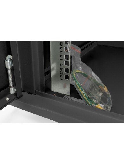 Digitus Wall Mounting Cabinets Dynamic Basic Series | DN-19 07-U-EC-SW | 38.9 x 60 x 45 cm | Black 5 Digitus Wall Mounting Cabinets Dynamic Basic Series | DN-19 07-U-EC-SW | 38.9 x 60 x 45 cm | Black 5