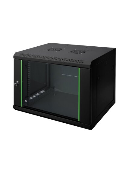 Digitus Wall Mounting Cabinets Dynamic Basic Series | DN-19 07-U-EC-SW | 38.9 x 60 x 45 cm | Black Digitus Wall Mounting Cabinets Dynamic Basic Series | DN-19 07-U-EC-SW | 38.9 x 60 x 45 cm | Black
