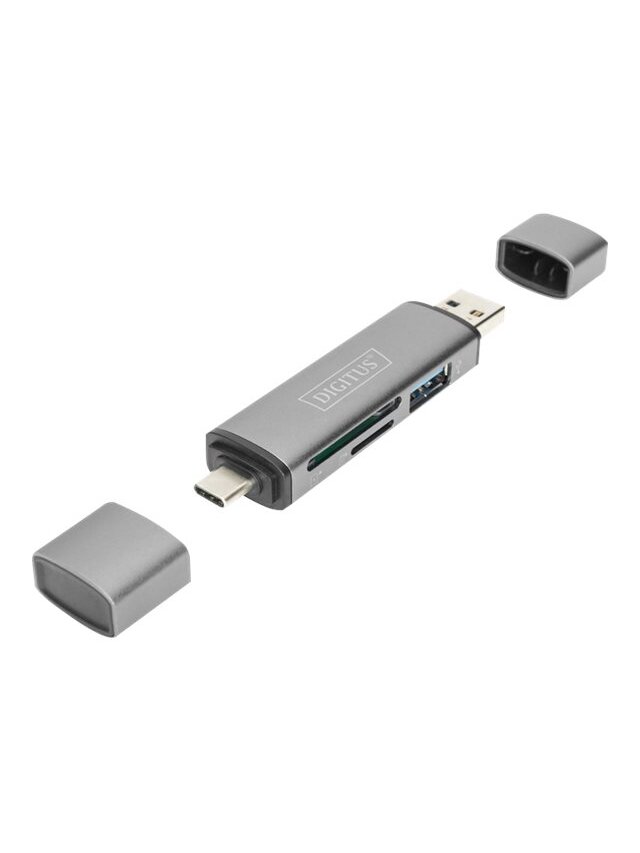 Digitus | Card reader - USB 3.0/USB-C | DA-70886 3 Digitus | Card reader - USB 3.0/USB-C | DA-70886 3