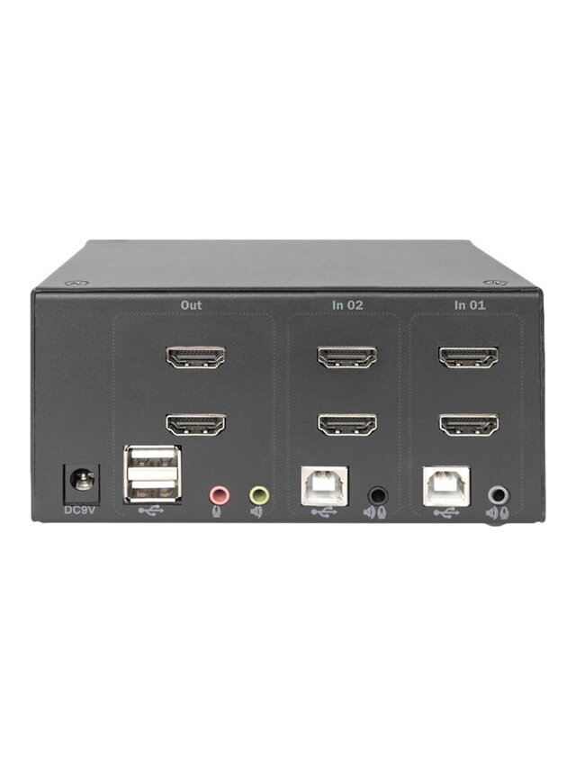 Digitus | KVM Switch, 2 Port, Dual Display, 4K, HDMI | DS-12860 3 Digitus | KVM Switch, 2 Port, Dual Display, 4K, HDMI | DS-12860 3
