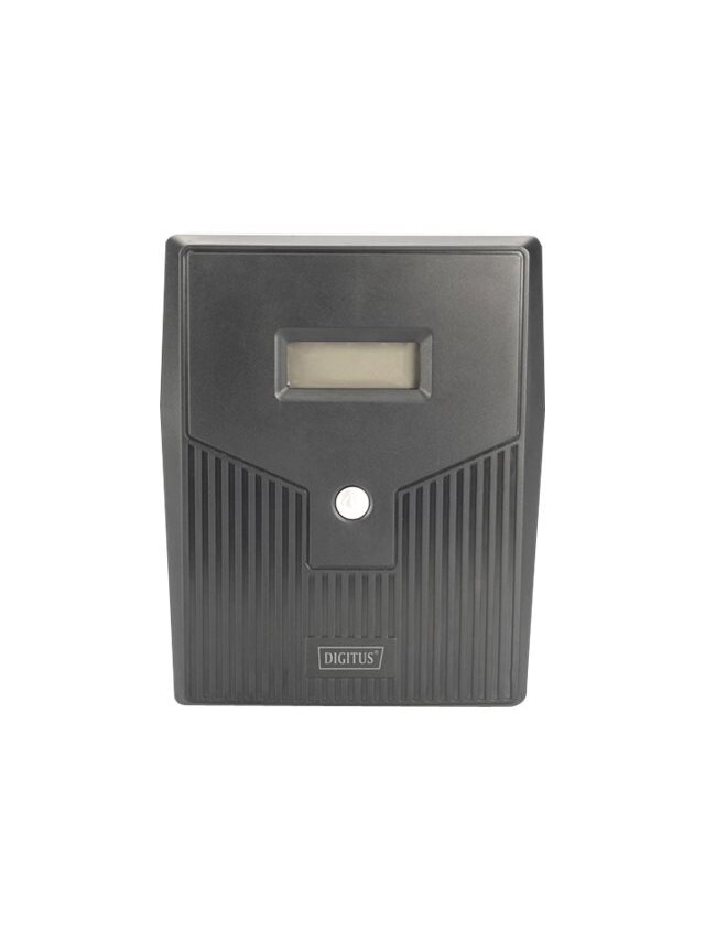 Digitus | Line-Interactive UPS | Line-Interactive UPS DN-170074, 1000VA, 600W, 2x 12V/7Ah battery, 4x CEE 7/7 outlet, 2x RJ45, 1x USB 2.0 type B, 1x RS232, LCD, Simulated Sine Wave, 338x150x162mm, 7.8kg | 1000 VA | 600 W 1 Digitus | Line-Interactive UPS | Line-Interactive UPS DN-170074, 1000VA, 600W, 2x 12V/7Ah battery, 4x CEE 7/7 outlet, 2x RJ45, 1x USB 2.0 type B, 1x RS232, LCD, Simulated Sine Wave, 338x150x162mm, 7.8kg | 1000 VA | 600 W 1