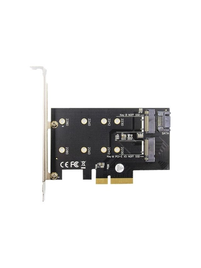Digitus | M.2 NGFF / NVMe SSD PCI Express 3.0 (x4) Add-On Card | DS-33170 2