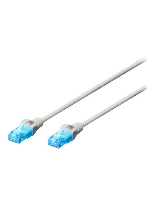 Digitus | Patch cord | UTP | Grey | RJ45 | RJ45 Digitus | Patch cord | UTP | Grey | RJ45 | RJ45