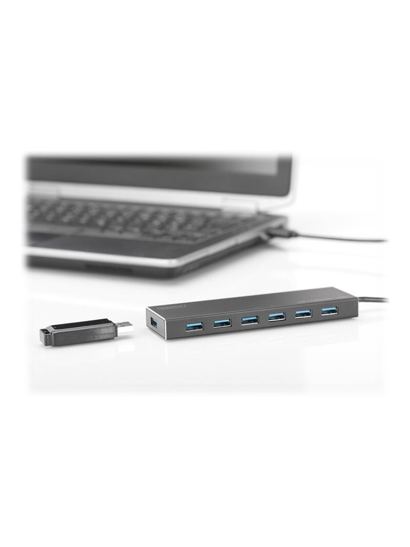 Digitus | 7-port USB Hub | DA-70241-1 | USB Hub 4
