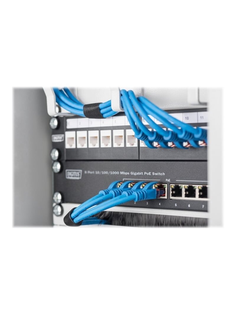 Digitus | 8-port Gigabit Ethernet PoE switch | DN-95317 | Unmanaged | Rackmountable | Power supply type Internal 3 Digitus | 8-port Gigabit Ethernet PoE switch | DN-95317 | Unmanaged | Rackmountable | Power supply type Internal 3