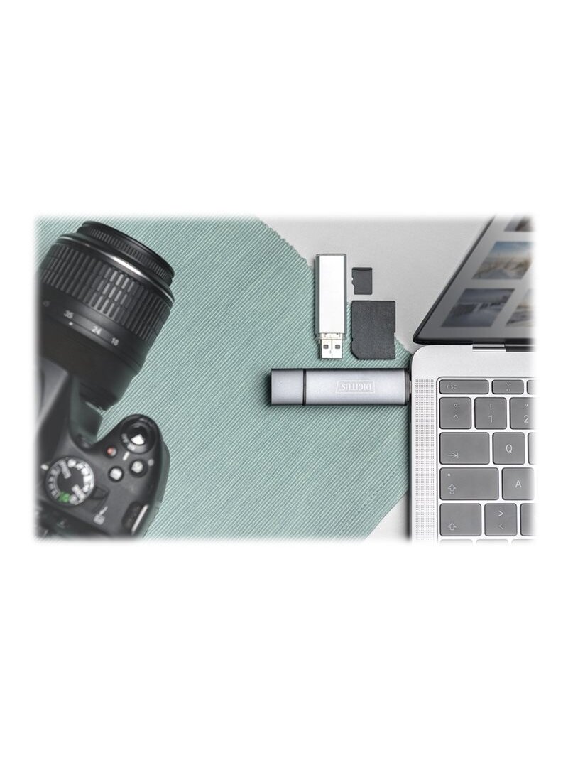 Digitus | Card reader - USB 3.0/USB-C | DA-70886 8