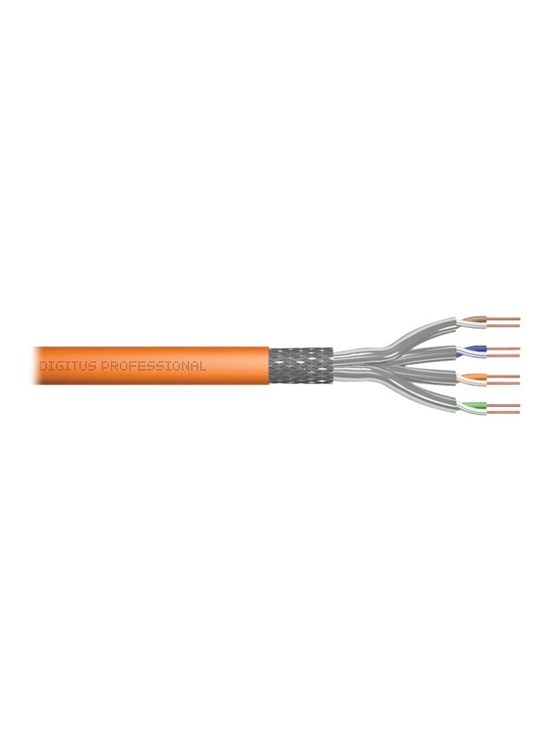 Digitus | Cat 7 S/FTP installation cable, duplex, Dca-s1a d1 a1 | DK-1743-VH-D-1 Digitus | Cat 7 S/FTP installation cable, duplex, Dca-s1a d1 a1 | DK-1743-VH-D-1
