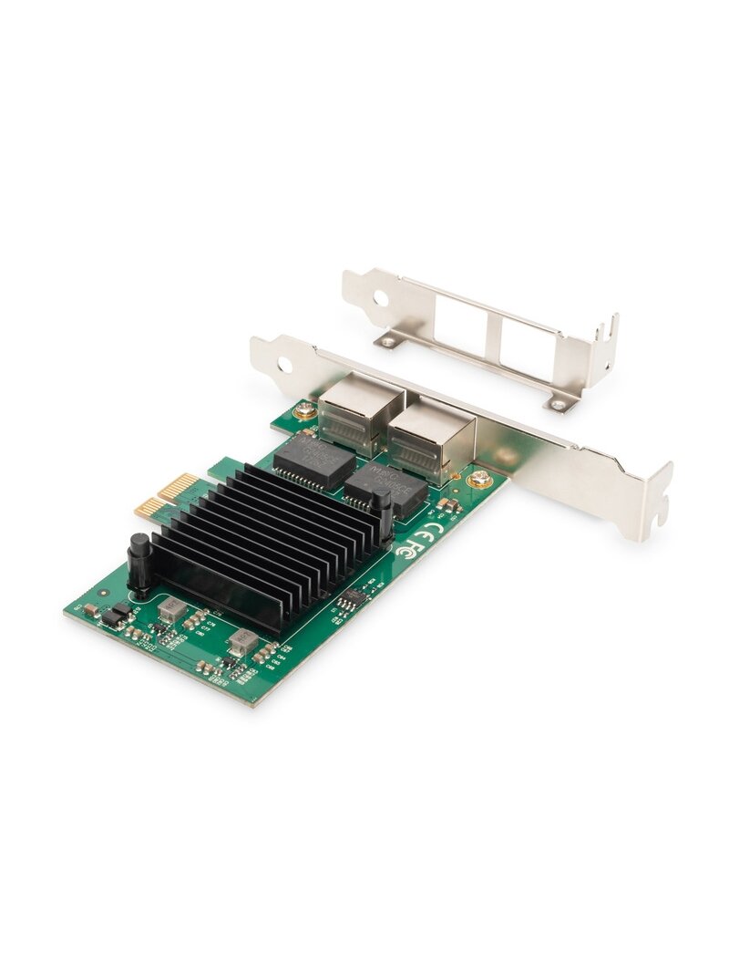 Digitus | Gigabit Ethernet PCI Express Card, 2-port 32-bit, low profile bracket, Intel chipset | DN-10132 1 Digitus | Gigabit Ethernet PCI Express Card, 2-port 32-bit, low profile bracket, Intel chipset | DN-10132 1
