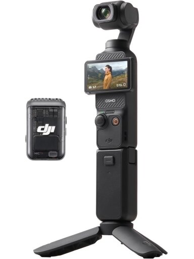 DJI | Action Camera Osmo Pocket 3 Creator Combo | Black | Touchscreen
