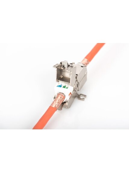 DN-93909 | Field Termination Coupler CAT 6A, 500 MHz for AWG 22-26, fully shielded, keyst. design, 26x35x80 4 DN-93909 | Field Termination Coupler CAT 6A, 500 MHz for AWG 22-26, fully shielded, keyst. design, 26x35x80 4