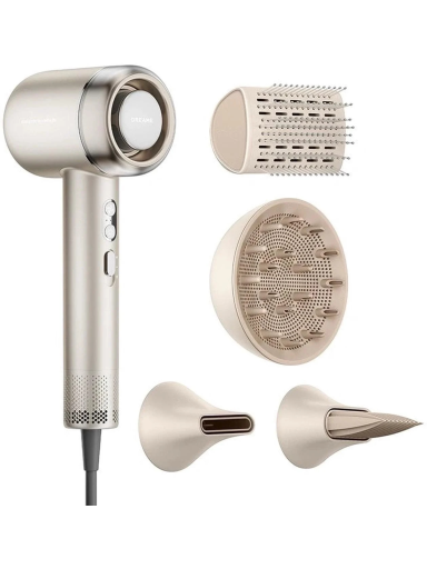 Dreame Hair Dryer | AHG40A GO | 2000 W | Number of temperature settings 4 | Ionic function | Diffuser nozzle | Gold