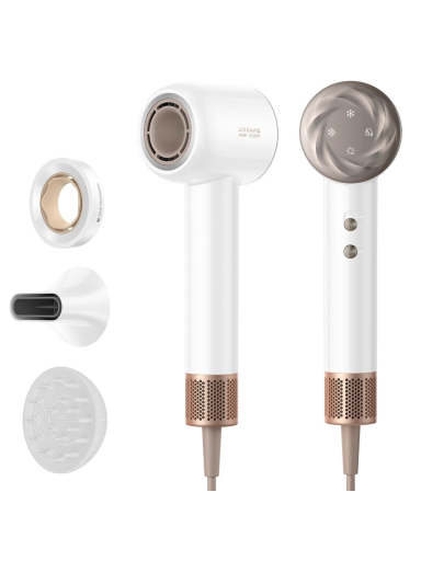 Dreame Hair Dryer | Glory Mix AHD18 | 1600 W | Number of temperature settings 4 | Ionic function | White