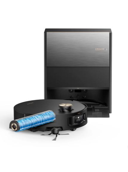 Dreame Robotic Vacuum Cleaner | Aqua10 Roller | Wet&Dry | Operating time (max) 196 min | 6400 mAh | 30000 Pa | Black 2