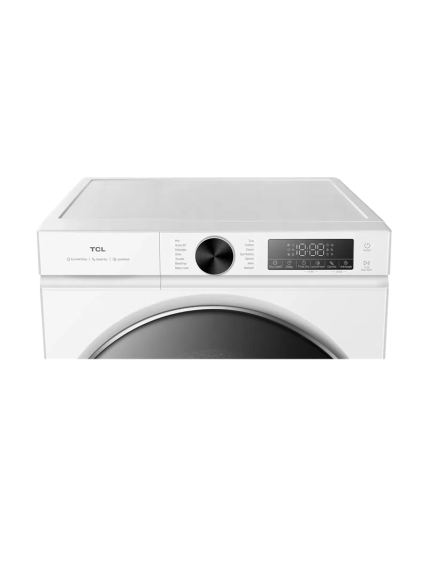 Dryer Machine | DP0844WE0 | TCL Front loading | Energy efficiency class E | 8 kg | LED | Heat pump | Depth 59.3 cm | White 1 Dryer Machine | DP0844WE0 | TCL Front loading | Energy efficiency class E | 8 kg | LED | Heat pump | Depth 59.3 cm | White 1