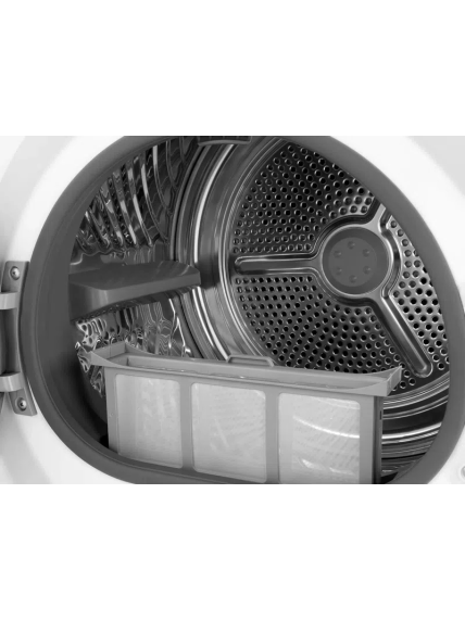 Dryer Machine | DP0844WE0 | TCL Front loading | Energy efficiency class E | 8 kg | LED | Heat pump | Depth 59.3 cm | White 2