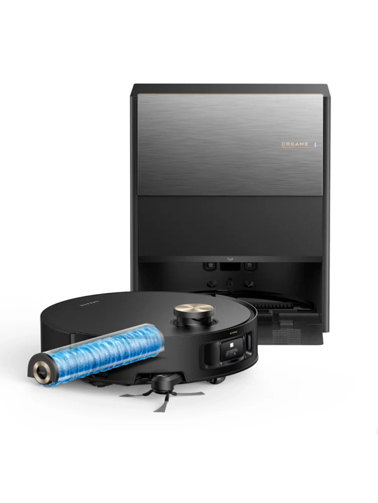 Dreame Robotic Vacuum Cleaner | Aqua10 Roller | Wet&Dry | Operating time (max) 196 min | 6400 mAh | 30000 Pa | Black 2