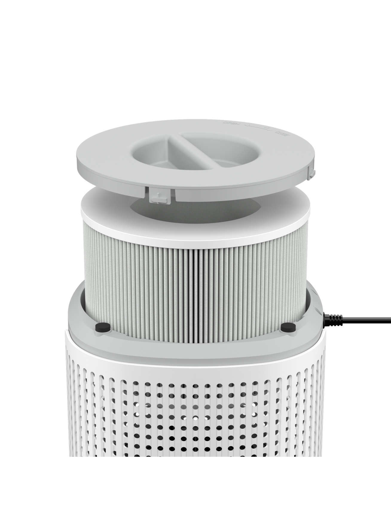 Duux Smart Air Purifier | Bright 2 | 22 W | Suitable for rooms up to 42 m² | White 3