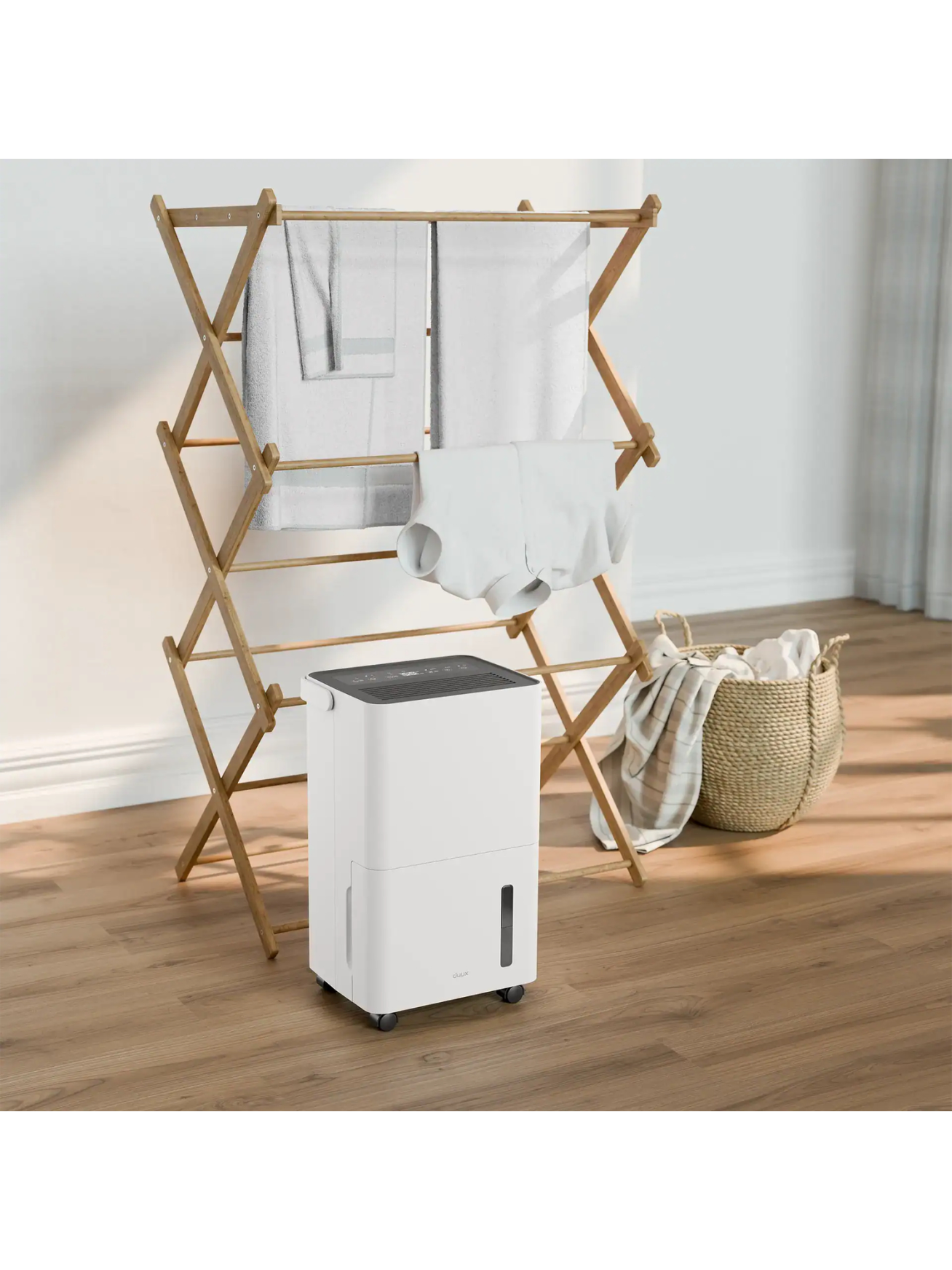 Duux Smart Dehumidifier | Bora | Suitable for rooms up to 30 m² | Water tank capacity 1.7 L | White 13
