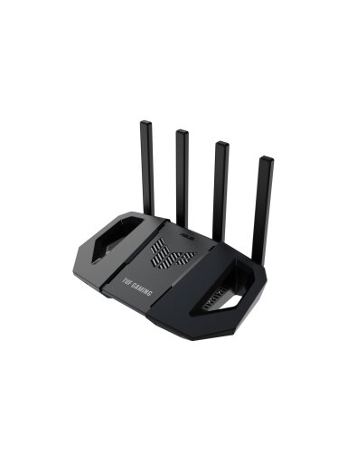 Dual-band Gaming Router | TUF-BE3600 | 802.11ax | 10/100/1000 Mbit/s | Ethernet LAN (RJ-45) ports 5 | Mesh Support Yes | MU-MiMO No | No mobile broadband | Antenna type External | 1x USB 3.2 Gen 1 Dual-band Gaming Router | TUF-BE3600 | 802.11ax | 10/100/1000 Mbit/s | Ethernet LAN (RJ-45) ports 5 | Mesh Support Yes | MU-MiMO No | No mobile broadband | Antenna type External | 1x USB 3.2 Gen 1