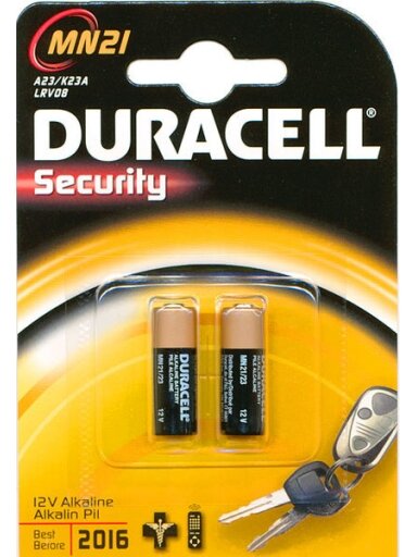 Duracell | A23/MN21 | Alkaline | 2 pc(s)