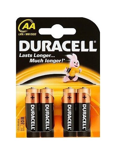 Duracell | AA/LR6 | Alkaline Basic MN1500 | 4 pc(s)