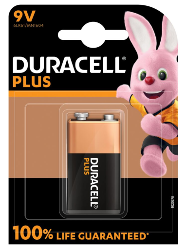 Duracell | Plus MN1604 | 9V | Alkaline | 1 pc(s)