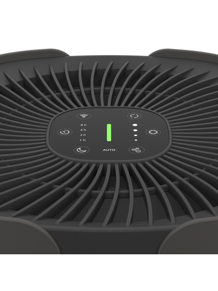 Duux Smart Air Purifier | Bright 2 | 4-22 W | Suitable for rooms up to 42 m² | Black 2 Duux Smart Air Purifier | Bright 2 | 4-22 W | Suitable for rooms up to 42 m² | Black 2