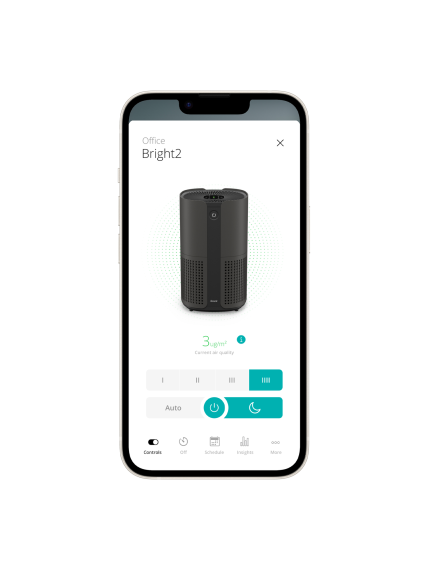 Duux Smart Air Purifier | Bright 2 | 4-22 W | Suitable for rooms up to 42 m² | Black 6