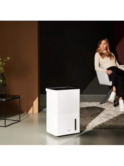 Duux Smart Dehumidifier | Bora | Suitable for rooms up to 50 m² | Water tank capacity 4 L | White 7