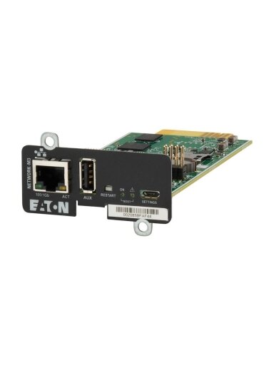 Eaton | Cybersecure Gigabit NETWORK-M3 Card for UPS and PDU | Network-M3 Eaton | Cybersecure Gigabit NETWORK-M3 Card for UPS and PDU | Network-M3