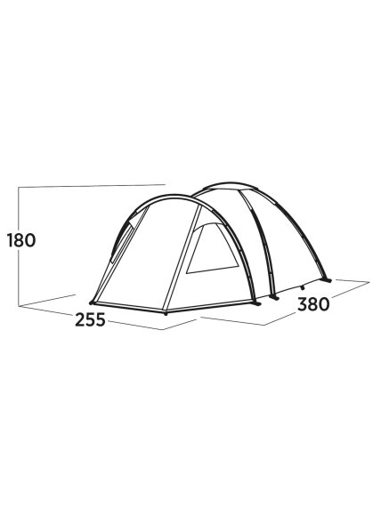 Easy Camp Family tent | Kinn 4 | 4 person(s) | Green 5 Easy Camp Family tent | Kinn 4 | 4 person(s) | Green 5