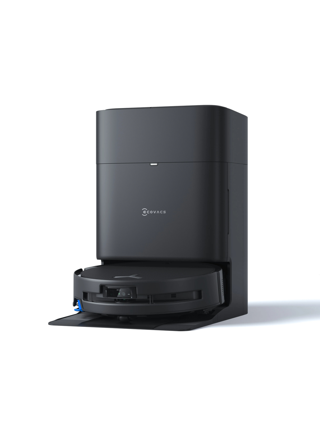 Ecovacs Robotic Vacuum Cleaner | DEEBOT T80S OMNI BLACK | Wet&Dry | 6400 mAh | 24800 Pa | Black 1