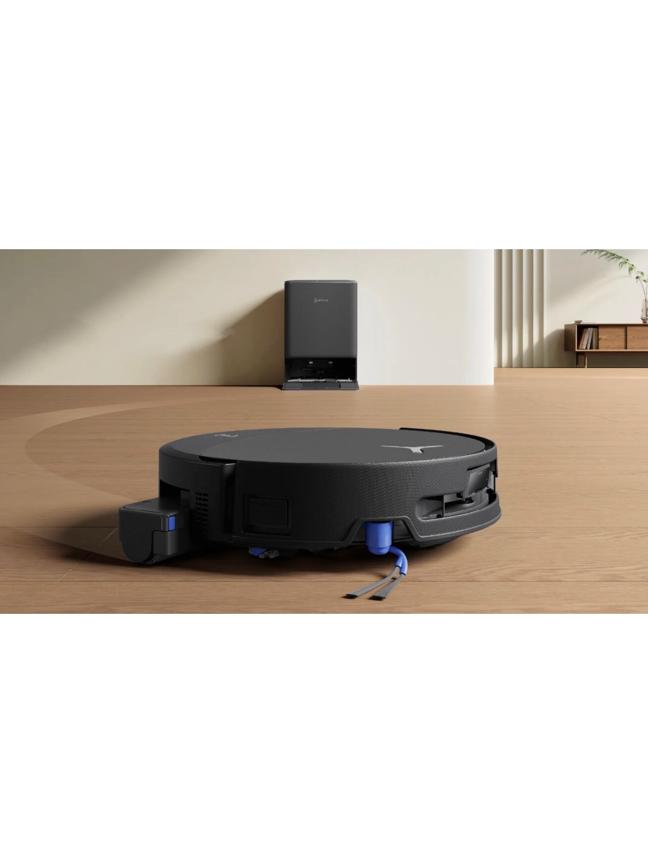 Ecovacs Robotic Vacuum Cleaner | DEEBOT T90 PRO OMNI | Wet&Dry | Operating time (max) 350 min | Li-Ion | 4000 mAh | Dust capacity 0.25 L | 30000 Pa | Black 2