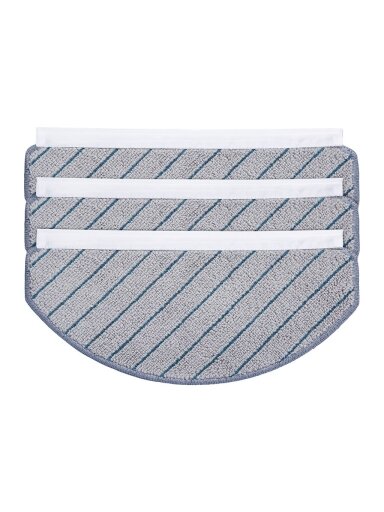 Ecovacs | Washable cleaning cloths D-CC03-0029 for X1 PLUS/T10/ T10 PLUS/N20 Family | D-CC03-0029 | 3 pc(s) Ecovacs | Washable cleaning cloths D-CC03-0029 for X1 PLUS/T10/ T10 PLUS/N20 Family | D-CC03-0029 | 3 pc(s)