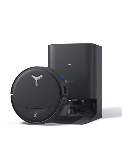 Ecovacs Robotic Vacuum Cleaner | DEEBOT T80S OMNI BLACK | Wet&Dry | 6400 mAh | 24800 Pa | Black