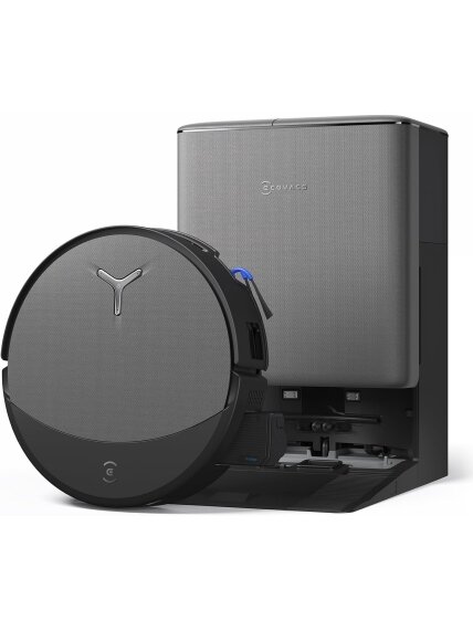Ecovacs Robotic Vacuum Cleaner | DEEBOT T90 PRO OMNI | Wet&Dry | Operating time (max) 350 min | Li-Ion | 4000 mAh | Dust capacity 0.25 L | 30000 Pa | Black 1
