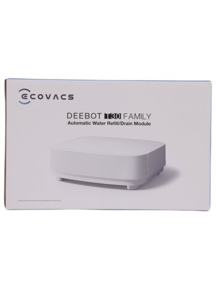Ecovacs Water Supply Kit in white for automatic refilling and draining for T30 family | FM2321 | While 2 Ecovacs Water Supply Kit in white for automatic refilling and draining for T30 family | FM2321 | While 2